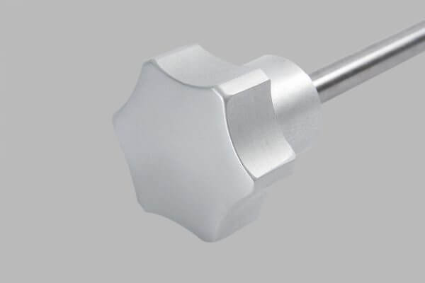 manopole in alluminio per affettatrici mistro