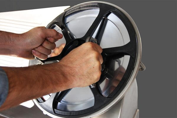 Mistro affettatrici inox sgancio rapido 02