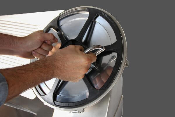 Mistro affettatrici inox sgancio rapido 03